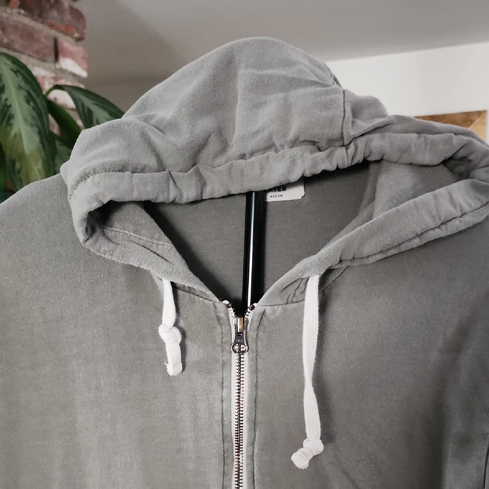 Marine Layer Women’s Sage Green Full Zip Hoodie Sweatshirt | Medium - Picture 2 of 12